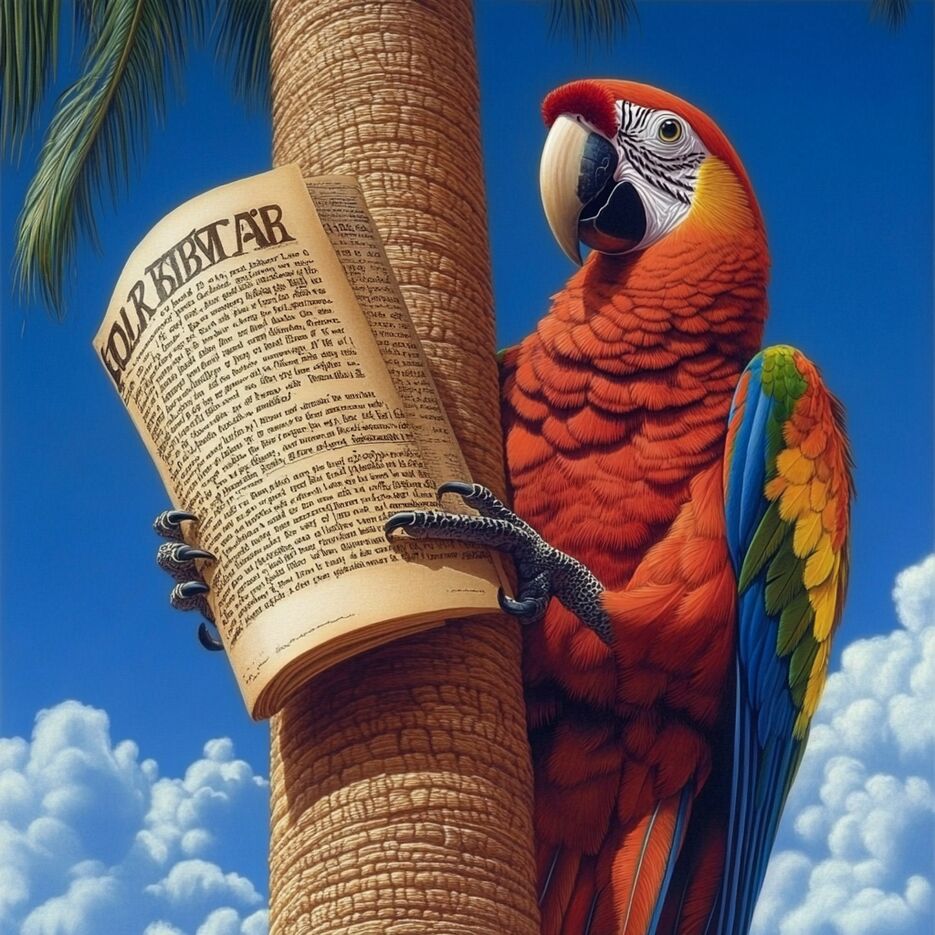 ellona0328_rainbow_parrot_sitting_on_a_palm_tree_864a2696-a44c-4979-a90d-c7cef926024b.png