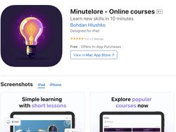 Minutelore - Online courses