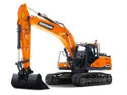 Виды работ экскаватора Doosan 225