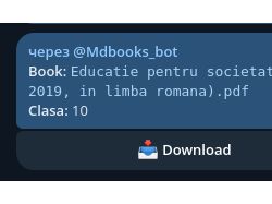 Бот для быстрого доступа к Молдавским учебникам
