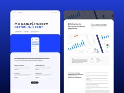 Сайт-портфолио General Soft