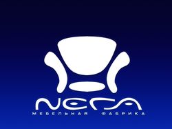 Логотип мебельной фабрики "Нега".