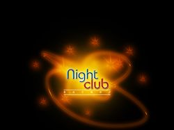 Логотип для ночного клуба "Night club" (Космос)
