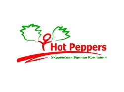 Векторная отрисовка логотипа - Hot Peppers