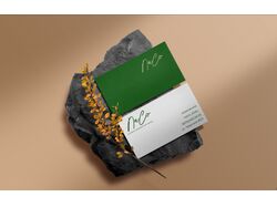 Визитка для бренда "NaCo"