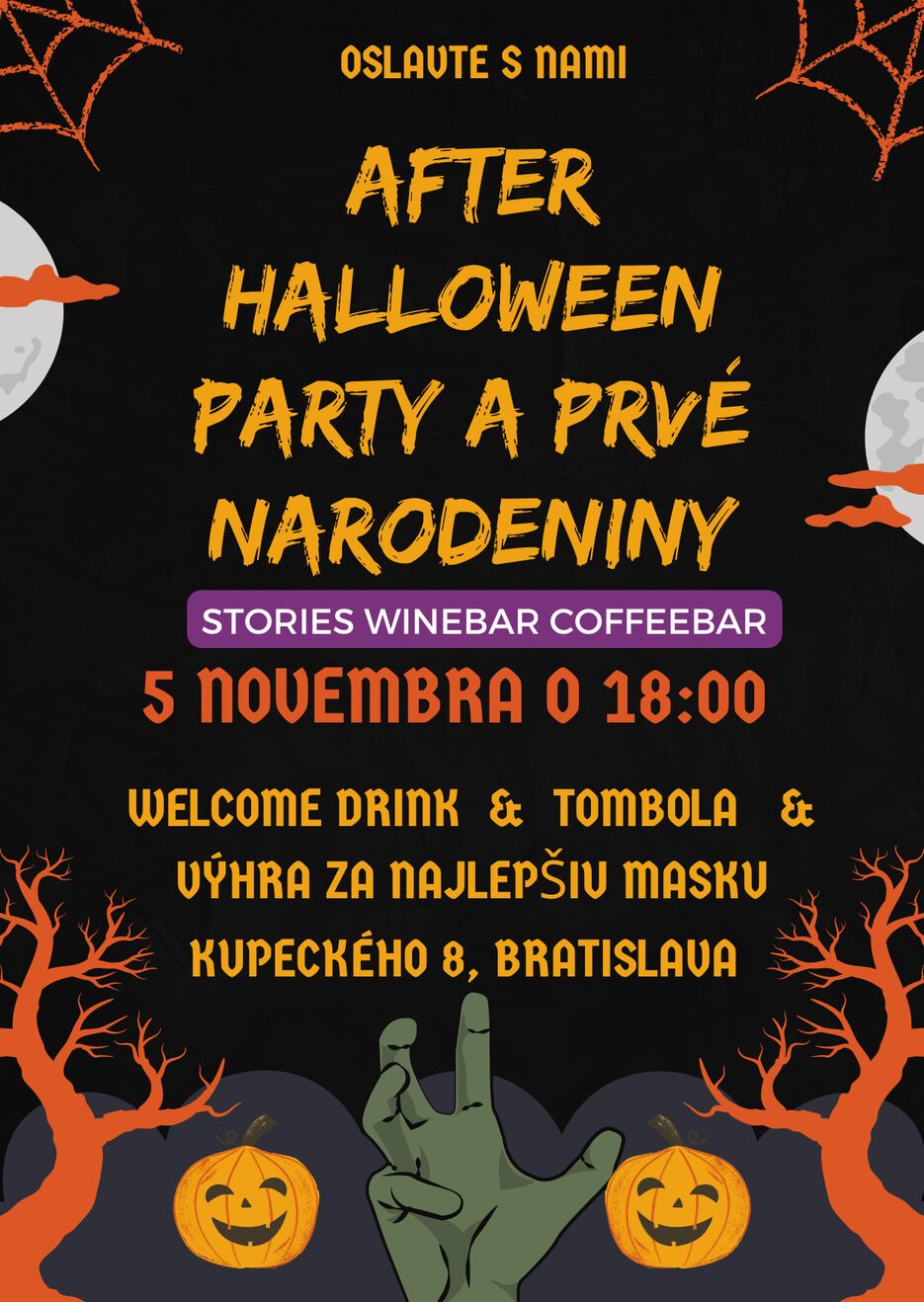 Colorful Illustrated Halloween Party Invitation Portrait.png