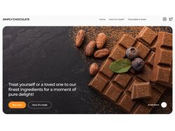 Chocolate web store