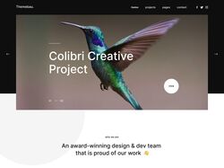 Адаптивная верстка Landing Page Themebau
