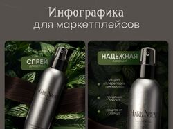 Инфографика лак для волос