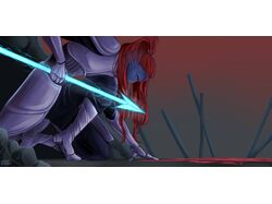 Фанарт персонажа по игре Undertale