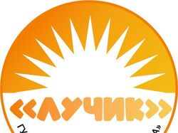 Разработка логотипа для детского сада "Лучик"