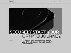 Дизайн сайта cripto