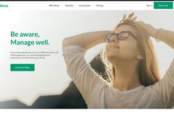 Alivio landing page