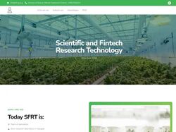Sfrt.group - сайт-визитка стартап в сфере сельского хозяйства