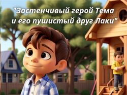 Застенчивый герой Тема и его друг Лаки!