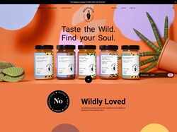 Адаптивная вёрстка для магазина эко продуктов Wild Souls