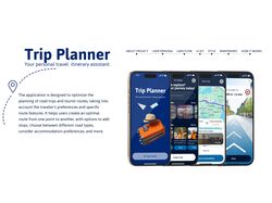 Додаток Планувальник Подорожей для мобільного дизайну UI UX Figma