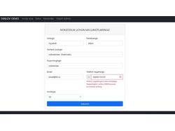 Yii2 модуль для приема заявок на конкурс