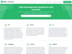 Сервис вопросов-ответов для веб-разработчиков