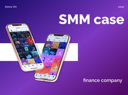 Дизайн соц.сетей и SMM для финансовой компании