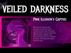 Сет иллюстраций Veiled Darkness