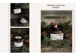 Дизайн карточки для маркетплейсов