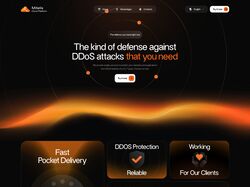 Разработка лендинга для anti-DDoS сервиса "Mitelis"