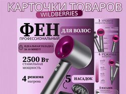 Создание инфографики товара для маркетплейсов