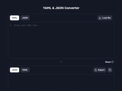 YAML & JSON Converter