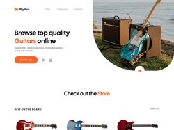 Guitar Website