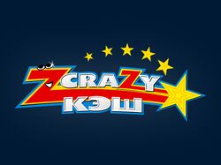Логотип для игрового зала Crazy Кэш