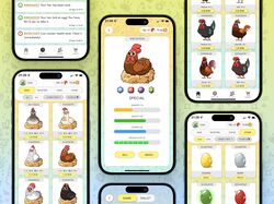 Разработка мобильного приложения крипто-игры Rich Hens