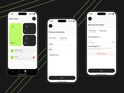 UX\UI design (online banking app)