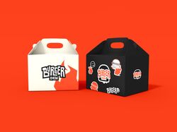 Burger Chew logo design