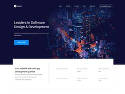 Адаптивная верстка landing Page Apello