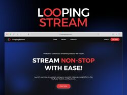 Looping Stream / Landing Page