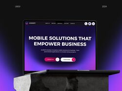 AcidSoft / Landing Page