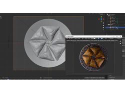 3D Работу Уз Блюды