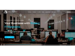 Landing Page компанії по аутсорсінгу