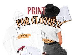 Prints for clothes