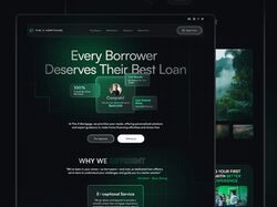 Landing page / Web design / Graphic design