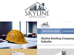 лого для покрівельної компанії SKYLINE