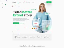 Brand.io - Figma в адаптивный HTML