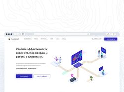 Сайт для компании Telecomia