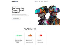 HTML верстка https://maboost.pimentos.com.ua/
