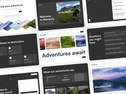Wanderly, Travel Platform Design, планирование путешествий