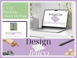 UX/UI Portfolio Design - Study Project, Дизайн портфолио