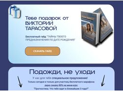 Дизайн сайта на Тильде для школы нумерологии
