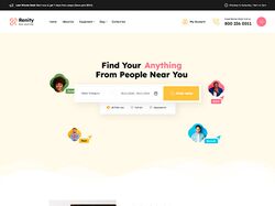 WordPress шаблон Ренити для аренды