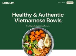 Адаптивная вёрстка многостраничного сайта Restaurant